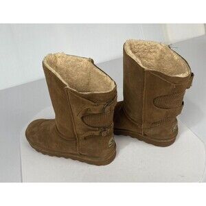 Bearpaw Women's Winter Boots Clara Tan Size 11 Stain Repellent Pre-owned Comfort